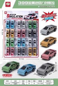Σετ αυτοκινητάκια με Pull Back - 24pcs - 399-878B - 917336