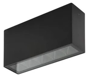 Γραμμικό Φωτιστικό Οροφής LED 10W Μαύρο ΙΡ54 14cm Pix 11367 Nowodvorski-11367-Μαύρο 11367