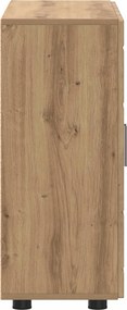 vidaXL Ξύλινο Ντουλάπι Artisan Oak Επεξεργασμένο ξύλο