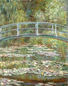 Monet, Claude - Εκτύπωση έργου τέχνης Λιμνούλα με νούφαρο νερού, (30 x 40 cm)
