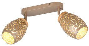 Φωτιστικό Σποτ Reality Lighting -RL BIDAR R81572065 Καφετί (Coffee)