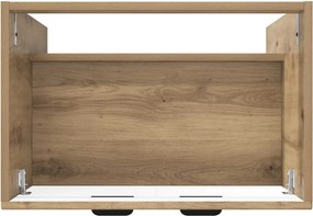 vidaXL Ντουλάπι κάτω από τον νιπτήρα Artisan Δρυς 56 x 37,5 x 81 εκ