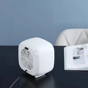 Αερόθερμο Δωματίου Δαπέδου 800W Ασπρόμαυρο