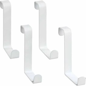 Κρεμαστράκια Πόρτας (Σετ 4τμχ) Wenko White Matte 23545100