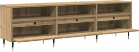 vidaXL Ντουλάπι TV 150 x 30 x 45 εκ Artisan Oak Επεξεργασμένο Ξύλο
