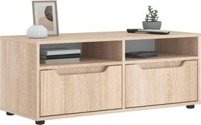 vidaXL ντουλάπι τηλεόρασης VISNES Δρυς Sonoma 100x40x38 cm