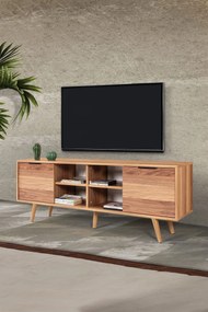 Έπιπλο Τηλεόρασης Καρυδί PRADRA 160x35x18