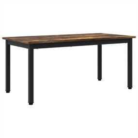 VidaXL Τραπεζάκι σαλονιού Καπνιστό Δρύς 100 x 50 x 45 cm