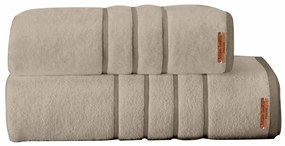 Πετσέτα Προσώπου (50x90) Makis Tselios Private 600gsm Μπεζ