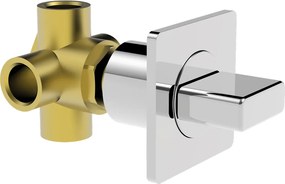 La Torre Profili Plus 45151N Chrome - Μικτης εντοιχισμού 3 εξοδων