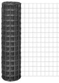 vidaXL Συρματόπλεγμα Γκρι 10 x 1,5 μ. Ατσάλινο