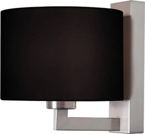 Απλίκα Τοίχου Aca Circe OD5612BN Nickel Satin/Black