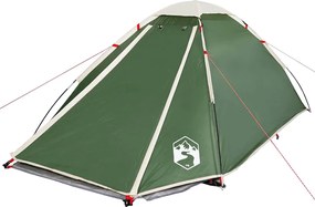 vidaXL Σκηνή Κάμπινγκ 2 Ατόμων Αδιάβροχη Πράσινη
