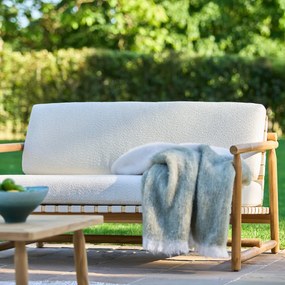 Διθέσιος καναπές κήπου από ξύλο teak, Talulah