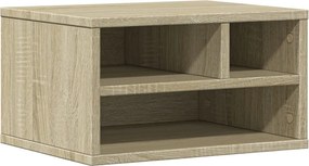 vidaXL Βάση Εκτυπωτή Sonoma Δρυς 40x32x22,5 εκ. από Επεξεργασμένο Ξύλο