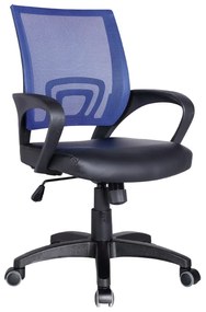 Καρέκλα Γραφείου BF2101 Blue-Black EO254.30 54x56x91/101 cm