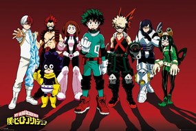 Αφίσα My Hero Academia - Line Up, (61 x 91.5 cm)