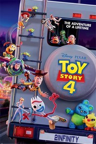 Αφίσα Toy Story 4 - Adventure Of A Lifetime, (61 x 91.5 cm)
