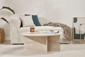 Coffee Table Soleil - Travertine Travertine