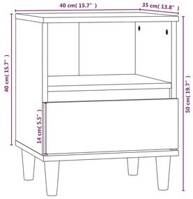 ΚΟΜΟΔΙΝΑ 2 ΤΕΜ. ΓΚΡΙ ΣΚΥΡΟΔΕΜΑΤΟΣ 40 X 35 X 50ΕΚ. 821803