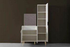 Stewehome Σετ Κρεβατοκάμαρας λευκό 160x200 cm