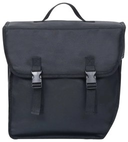 vidaXL Τσάντα Σχάρας Ποδηλάτου Μονή Αδιάβροχη Μαύρη 21 Λίτρων