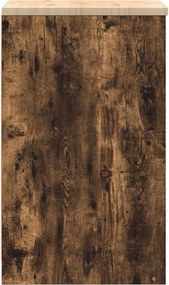 vidaXL ντουλάπι αποθήκευσης γκαράζ 40x51x85 εκ μασίφ ξύλο πεύκο