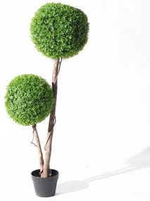Supergreens Τεχνητό Δέντρο Πυξάρι Διπλό Πράσινο 120 εκ
