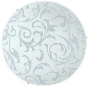 Φωτιστικό Οροφής Scalea 1 90043 White-Silver Eglo Metal, Glass