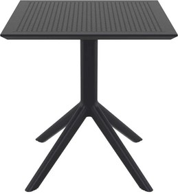 ΤΡΑΠΕΖΙ SKY ΠΟΛ/ΝΙΟΥ 70X70X74εκ. BLACK