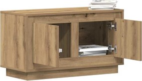 vidaXL Ντουλάπι TV 80 x 35 x 45 cm artisan δρυς Επεξεργασμένο ξύλο