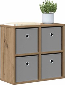 vidaXL Πλαϊνό γραφείο Artisan Oak 49,5 x 22 x 47 εκ