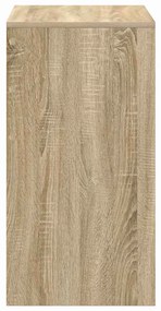 vidaXL Γραφείο Sonoma Δρυς 60 x 40 x 76 εκ. Επεξεργασμένο ξύλο