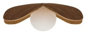 Καπέλο Φωτιστικού Οροφής 1xG4 Δρυς Φ19cm Forget Me Not Umage-2220-Καφέ 2220