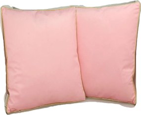 Μαξιλάρι ArteLibre Ψάρι Ροζ Polyester 45x45cm Σετ 2Τμχ