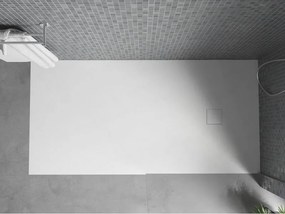 Mexen Bert ορθογώνιος ντους SMC 160 x 70 cm, λευκό - 4K107016