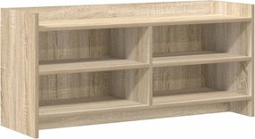 vidaXL Ντουλάπι TV 100 x 33 x 47 εκ Sonoma Δρυς Επεξεργασμένο Ξύλο