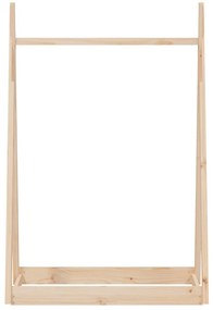 vidaXL Κρεμάστρα Ρούχων 100 x 45 x 150 εκ. από Μασίφ Ξύλο Πεύκου