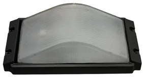 Απλίκα Φωτιστικό Τοίχου Καμπυλωτό E27 IP54 ACA-HI5262BMS-Μαύρο HI5262BMS