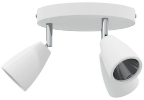 vidaXL Φωτιστικό Οροφής  3 Way Adjustable White GU10