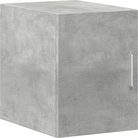 vidaXL Ντουλάπι Αποθήκευσης Στενό Γκρι 30x42,5x225 εκ. Επεξεργ. Ξύλο