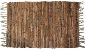 Δερμάτινο Χαλάκι (70x140) San Lorentzo Flat Beige