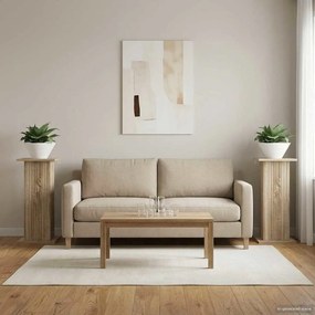 vidaXL Βάση φυτών 2 τμχ. Sonoma Δρυς 30,5 x 30 x 60,5 εκ