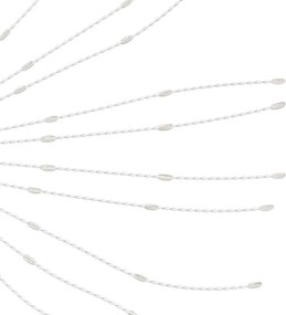 vidaXL Φωτάκια Χριστουγεννιάτικα 140 LED Ψυχρό Λευκό 17 εκ.