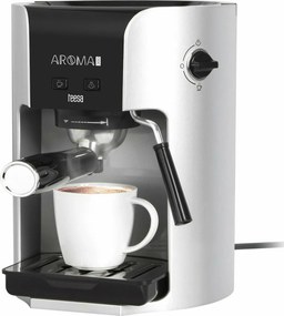 Teesa TSA4002 Μηχανή Espresso 1400W Πίεσης 20bar Ασημί