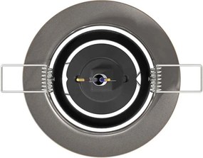 vidaXL Σποτ 12 pcs Ορείχαλκος 9 x 9 x 2.5 εκ. Μέταλλο