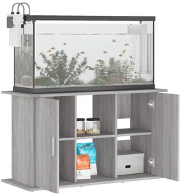 vidaXL Βάση Ενυδρείου Γκρι Sonoma 101x41x58 εκ. από Επεξεργασμένο Ξύλο