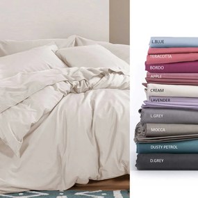 Παπλωματοθήκη Υπέρδιπλη (230x240) Nef-Nef Homeware Basic Πράσινο