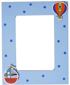Κορνίζα Παιδική Ξύλινη Μπλε Royal Art 13x18εκ. UMB1/06/57