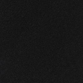 vidaXL Κουβέρτα Μαύρο 240 x 220 cm Μαλλί